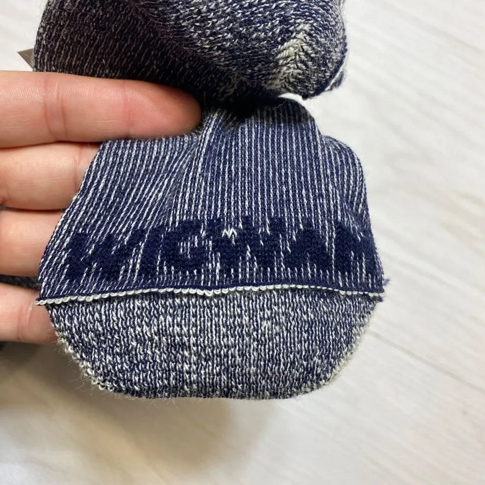 Wigwam Merino Wool Comfort Hiker Socks Blue USA Made‎